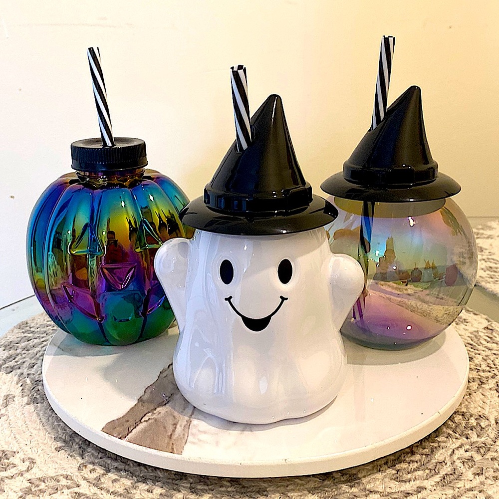 Little Canteen Sippers w/ Straws - Halloween - Set of 3